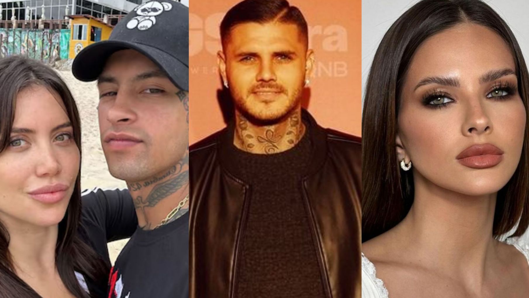 Así fue el escandaloso encuentro entre Wanda, la China, L-Gante y Mauro Icardi